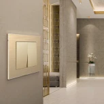 Рамка на 1 пост Aluminium (шампань) Werkel W0011711 (a052312)