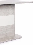 Стол обеденный SMART ЛДСП, 105-140х68,6х75 см, Белый бетон/Белый Tetchair 18993