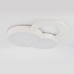 Потолочный светодиодный светильник с таймером Escada Streamline 10286/3LED 53Вт, с ПДУ, металл/акрил, белый (220V)