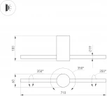 Светильник SP-PICASO-M-TURN-L700-12W Day4000 (BK, 100 deg, 230V) (Arlight, IP20 Металл) 047344