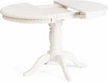 Стол STEFANO круглый (Бук,МДФ /Белый)