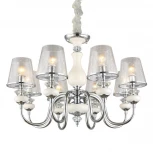 Подвесная люстра Omnilux Aviano OML-84603-08 (220V, на цепи)