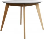 Стол R-Home Лунд круглый д.960 Мрамор Бьянко