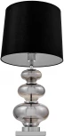 Интерьерная настольная лампа Lumina Deco LDT 303 CHR+BK