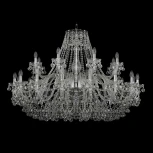 Подвесная люстра Bohemia 1410 1410/16+8/460/Ni/V0300