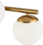 Потолочная люстра на штанге Zing FR5199PL-08BS Freya (220V, шарики)