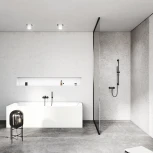 Смеситель Kludi Bozz 386913976 для ванны с душем, черный