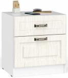 Тумба прикроватная Mobi Ливерпуль 08.146 белый / ясень ваниль НМ-1012-100 пвх 339694