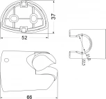 Смеситель Olive'S Artis 06201AT для ванны с душем