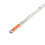 Профиль алюминиевый накладной серый 6х23.8х2000мм Wolta WAP WAP-S-24/6/2000-A