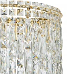 Подвесная люстра 12041/10P Gold Indigo Carletti V000443 (220V, на цепи)