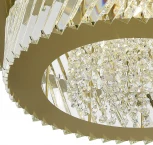 Потолочная люстра на штанге ST Luce Ritz SL6138.313.12 латунь/прозрачный E14 12*40W (220V, круглые)