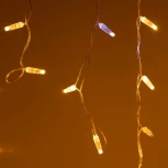 Светодиодная гирлянда ARD-EDGE-CLASSIC-2400x600-CLEAR-88LED-FLASH Yellow (230V, 6W) (IP65)