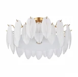 Потолочная люстра на штанге Arte Milano Rim 315009/D600 BS (220V, перо)