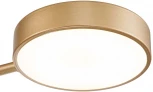 Потолочная люстра на штанге Skylar 10258/3 LED*26W Champagne gold Escada (220V)