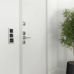 Рамка на 3 поста Baguette (белый/серебро) Werkel W0032850 (a060232)