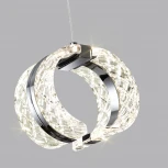 Подвесной светильник Odeon Light Mirage 5029/8L хром/металл/акрил LED 8W 4000K 448лм (220V, на проводе, круглые)