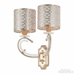 Бра Arte Milano Florentia-1237 301237/2W Wh/Gd (220V)
