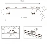 Спот Nowodvorski Mono Surface 7691 (220V)