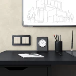 Рамка на 2 поста Platinum (черный алюминий) Werkel W0022608 (a059213)