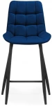 Полубарный стул Notta Алст К синий / черный 502119