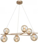 Подвесной светильник Balance 1119/6S E14*40W Gold (220V, на проводе, шарики)