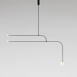 Люстра на штанге Lines E ImperiumLoft Lines-05 (140820-26) (220V, шар)