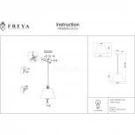 Подвесной светильник Freya Clarissa FR5020PL-01CH
