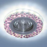 Встраиваемый точечный светильник Elektrostandard 2194 MR16 SL/VL зеркальный/фиолетовый