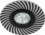 Встраиваемый точечный светильник ЭРА DK LD32 BK /1 (12V, круглые)