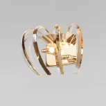 Настенный светильник Loft It Dakota 10300W French gold (220V, хрусталь)