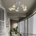 Потолочная люстра на штанге Arte Milano AMALFI 321106/5 CR (220V)