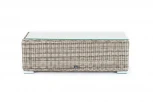 Журнальный столик из искусственного ротанга, цвет серый 4SIS Боно YH-S4005G gray