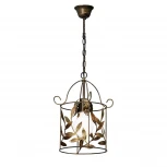 Подвесной светильник Vitaluce V1767/1S (220V, на цепи, листья, круглые)