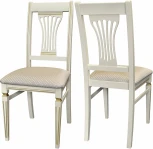 Стул Анри слоновая кость/золото, Атина ваниль от фабрики Mebelik