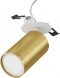 Встраиваемый светильник FOCUS S GU10 1x10Вт Maytoni Technical C049CL-U-1WMG (220V, круглые)