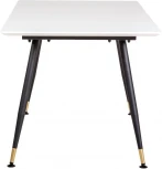 Стол R-Home Месси раздвиж. 120-160*80 белый