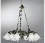 Подвесная люстра Nervilamp 2081 2081/6/AM (220V, на цепи)