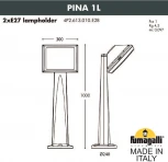 Наземный светильник Fumagalli Guizeppe 4P2.613.010.WYF1R (220V, IP66)