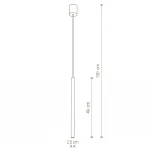Подвесной светильник Nowodvorski Laser 8798 (220V, на проводе, круглые)