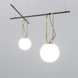 Подвесной светильник Wi-Fi Riche 70143/5 черный Eurosvet (220V, управление смартфоном, голосовое управление, умный дом - Minimir Home, Алиса, Маруся, Салют, на тросе, шарики)