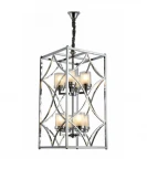 Подвесной светильник Lumina Deco Quadrato LDP 1223-8 CHR (220V, на цепи)