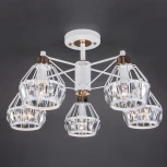 Потолочная люстра Eurosvet Lord 70075/5 белый (220V)