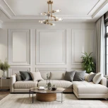 Потолочная люстра Wi-Fi ярусная на штанге Eurosvet Oriens 60166/8 латунь (220V, управление смартфоном, голосовое управление, умный дом - Minimir Home, Алиса, Маруся, Салют)