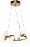 Подвесной светильник AM Group AM488 GOLD D500 (на тросе, шар, молекулы)