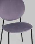Стул велюр пыльно-сиреневый Stool Group УТ000035322