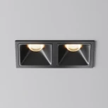 Встраиваемый светильник Maytoni Alfa LED DL043-02-10W3K-SQ-B-1 (220V)