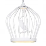 Подвесной светильник Favourite Chick 1931-2P (LED, 220V, на цепи, птички, клетка)