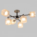 Потолочная люстра на штанге Imex MD.4212-6-S-BK+AB