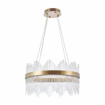 Подвесная люстра Arte Milano Venezia 311033/D600 BS (регулировка яркости, LED, 220V, хрусталь, пульт управления, на тросе, круглые)